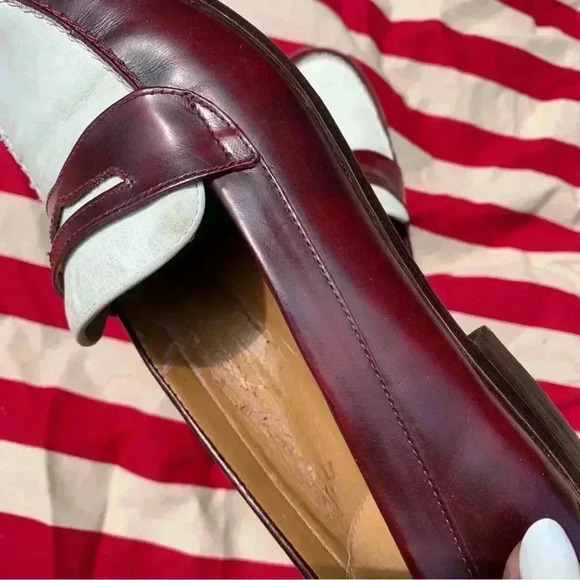 antique/vintage leather slip on shoes! - Picture 4 of 8